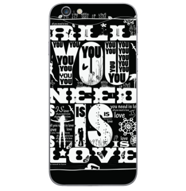 All you need is... - Виниловые наклейки на iPhone 6, 6s - купить в Москве, страница 45