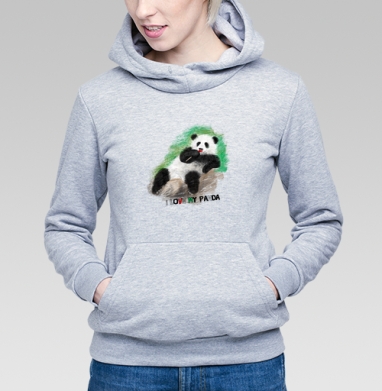 Фотография футболки I love my panda / Я люблю мою панду