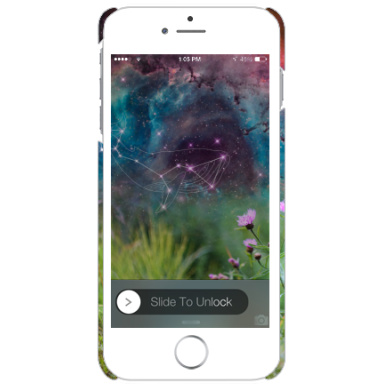 Созвездие кита над цветущим лугом - Чехол матовый для iPhone 6, 6S купить, страница 14
