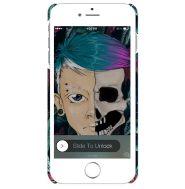Портрет жизни и смерти в современном стиле - Чехол матовый для iPhone 6, 6S купить, страница 34