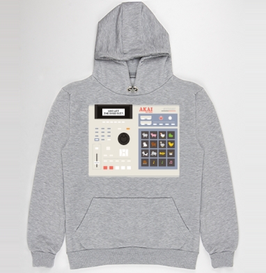 AKAI MPC for kids - Купить модную серую мужскую толстовку с принтом в интернет-магазине Мэриджейн, страница 10