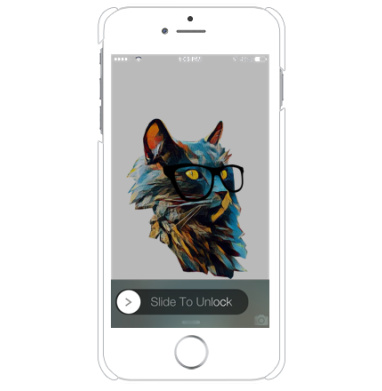 Кошка в очках с кубистическим узором - Чехол матовый для iPhone 7 купить, страница 6