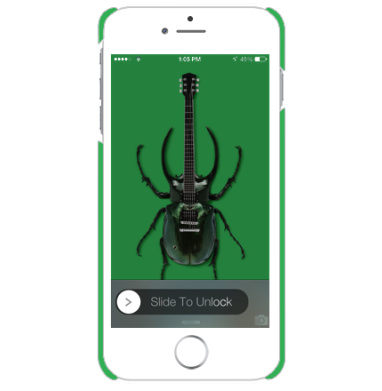 Жук-гитара: гармония природы и музыки - Чехол матовый для iPhone 6, 6S купить, страница 4