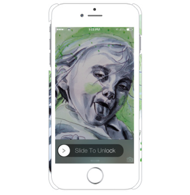 Озорная девочка с косами в динамике - Чехол матовый для iPhone 6, 6S купить, страница 4