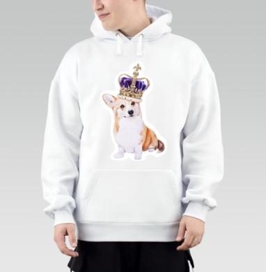 Корги в короне корги в короне, Толстовка Mjhigh, утепленная