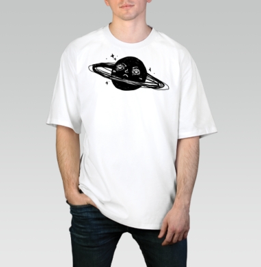 Sad Saturn – Грустный Сатурн в бесконечном холодном темном космосе - prints&patterns