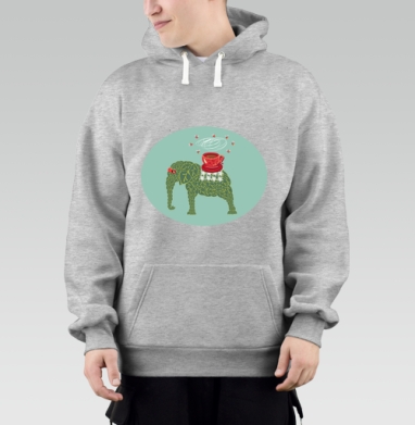 Tea elephant / Чайный слон, Толстовка Mjhigh–Mel, утепленная