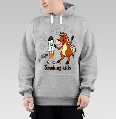 Smoking kills / Курение убивает - Магазин футболок Putin Huiloo