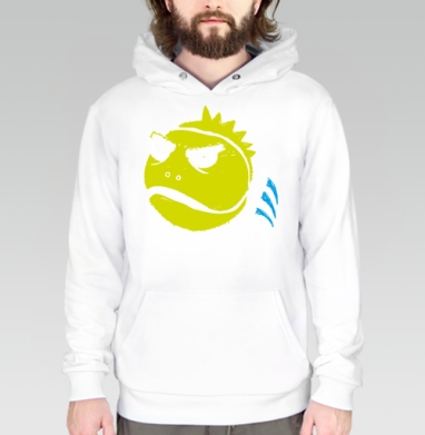 Самоделка andgryball.png, Толстовка белая Regular, утепленная