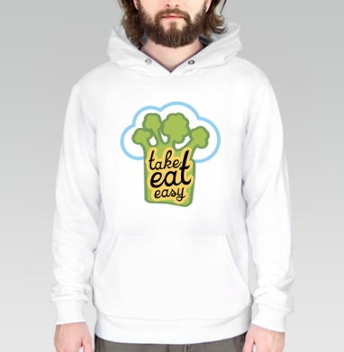 take eat easy / Ешь легко - Магазин футболок anplastes - Дизайнерские принты