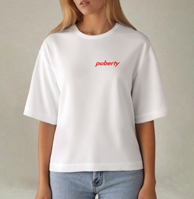 Puberty / Пубертат, Футболка женская оверсайз Mido