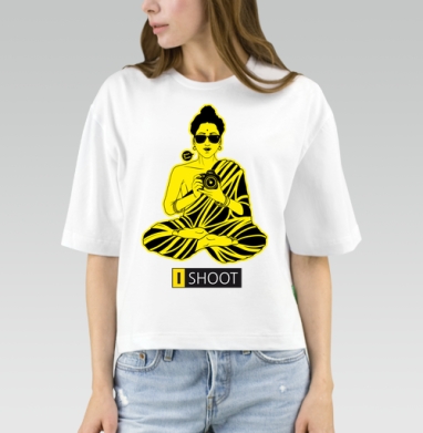 I Shoot / Я снимаю, Футболка женская оверсайз Mido