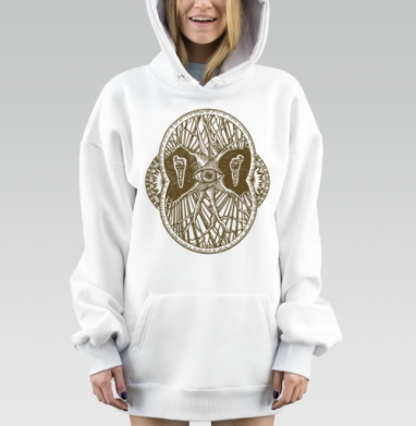 Факел жизни, Hoodie Mjhigh Dig, оверсайз, утепленная
