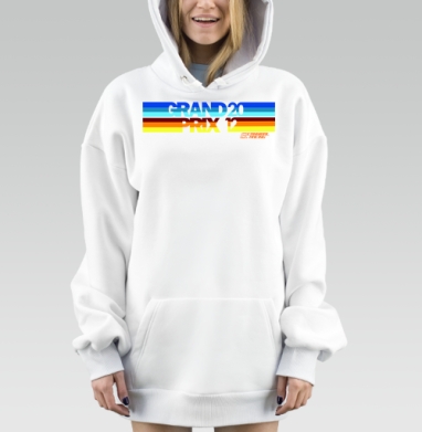 ГРАНПРИ, Hoodie Mjhigh Dig, оверсайз, утепленная