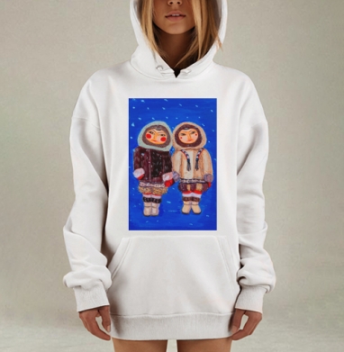 С любимыми не расставайтесь, Hoodie Mjhigh Dig, оверсайз, утепленная