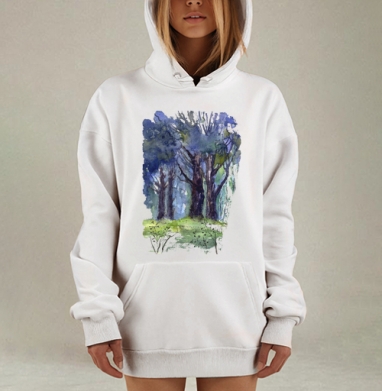 Дубрава, Hoodie Mjhigh Dig, оверсайз, утепленная