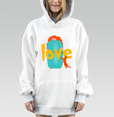 ТруЛав, Hoodie Mjhigh Dig, оверсайз, утепленная