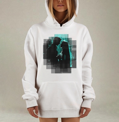 Лямур, Hoodie Mjhigh Dig, оверсайз, утепленная