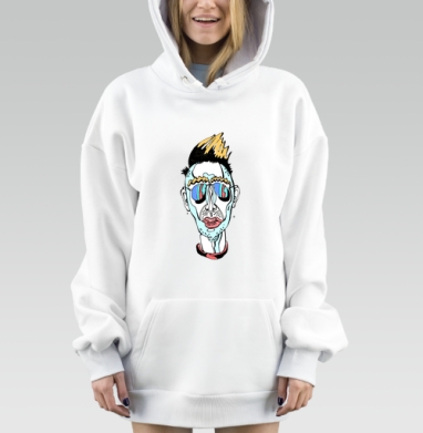 Парень, Hoodie Mjhigh Dig, оверсайз, утепленная
