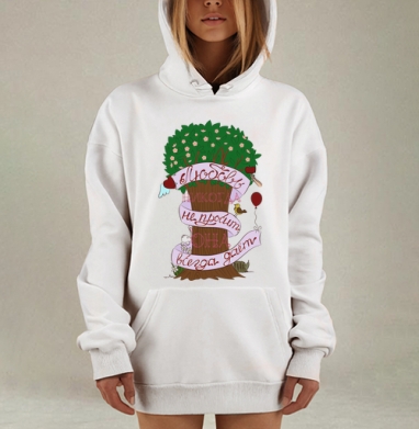 Любовь никогда не просит, Hoodie Mjhigh Dig, оверсайз, утепленная