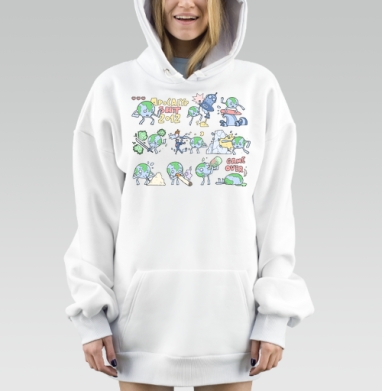 Дерзкая Апокалиптическая Планета Земля Игра окончена, Hoodie Mjhigh Dig, оверсайз, утепленная
