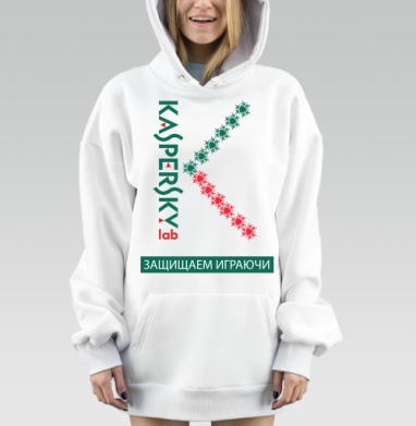 Арканоид Касперского, Hoodie Mjhigh Dig, оверсайз, утепленная