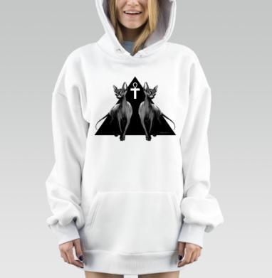 Я - Мистический, Hoodie Mjhigh Dig, оверсайз, утепленная