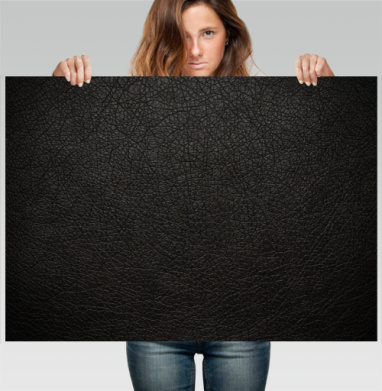 Deep dark leather pattern surface / Глубокая темная черная кожаная текстура. - Магазин футболок Alexandr16 - Дизайнерские принты