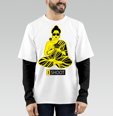 I Shoot / Я снимаю, Футболка мужская лонгслив OneOne