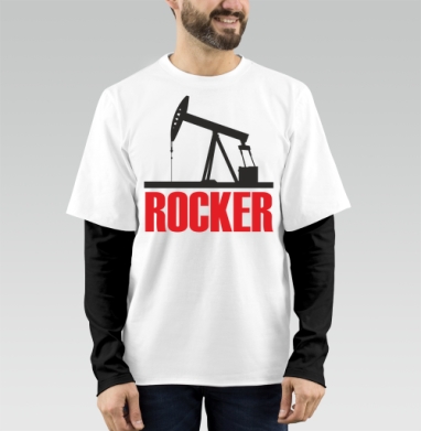 siBEARia Rocker / siBEARia Рокер, Футболка мужская лонгслив OneOne