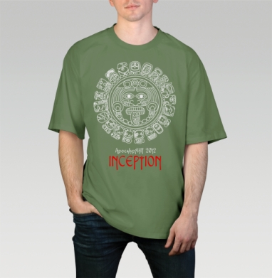 Inception – Начало в красном шрифте Wonton font - Inception