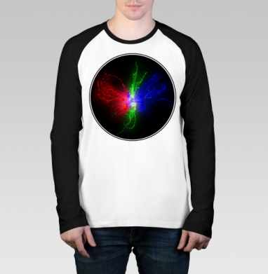 Мощный всплеск RGB цвета в динамике - Магазин футболок yarus17