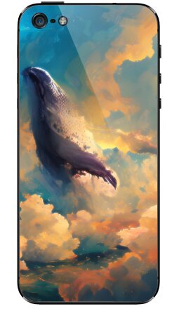 Фантастический Кит в Облаках – Магия Полёта - Виниловые наклейки на iPhone 5 - купить в Москве, страница 7