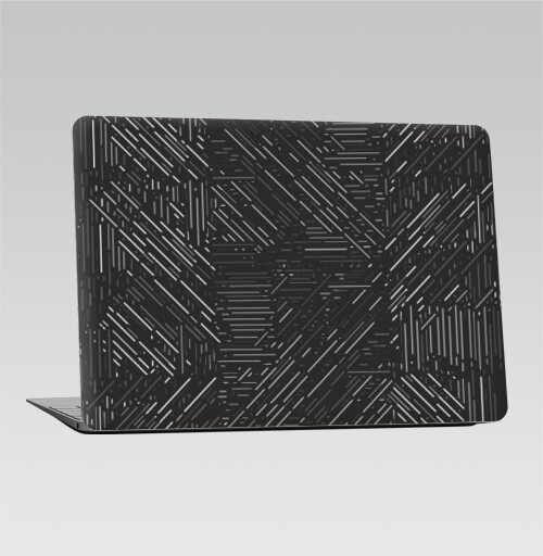 Абстракция из линий графит - Наклейки на 2010-2017 – Macbook Air, страница 7