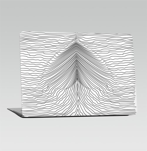 Ироничный арт с жестом в стиле Joy Division - Наклейки на 2010-2017 – Macbook Air, страница 6