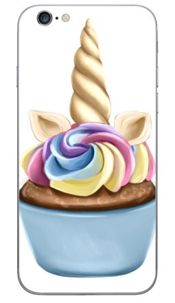 Волшебный капкейк «Голова единорога» - Виниловые наклейки на iPhone 6, 6s - купить в Москве, страница 6