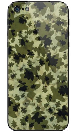 Современный камуфляж из дубовых листьев - Виниловые наклейки на iPhone 5 - купить в Москве, страница 5