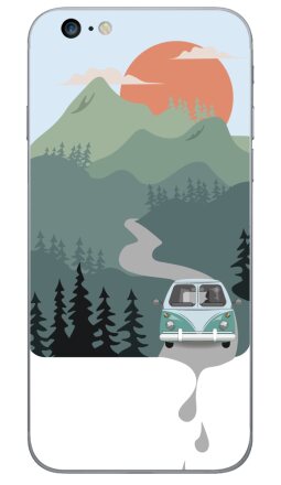Путешествие автомобиля - Виниловые наклейки на iPhone 6 plus - купить в Москве, страница 5