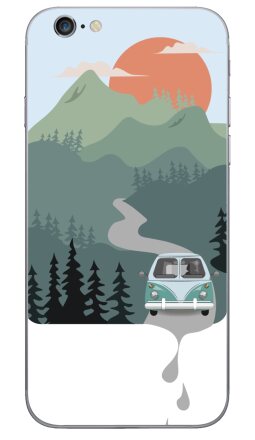 Путешествие автомобиля - Виниловые наклейки на iPhone 6, 6s - купить в Москве, страница 5
