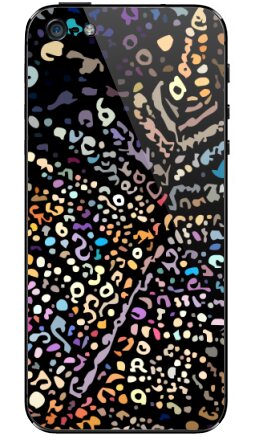 Ветка папоротника - Виниловые наклейки на iPhone 5 - купить в Москве, страница 5