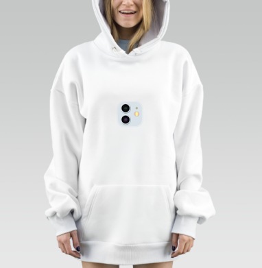 Камера смартфона модуль современный камера смартфона модуль, Hoodie Mjhigh Dig, оверсайз, утепленная
