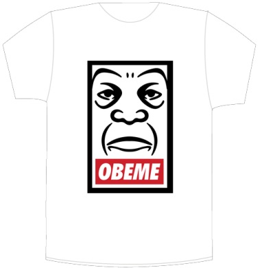 Машап OBEME – Ироничный Стрит-Арт Постер - Своя футболка белая A6 (10 x 15 см)
