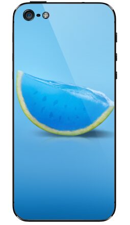 Сюрреалистичный арбуз с океанской свежестью - Виниловые наклейки на iPhone 5 - купить в Москве, страница 3