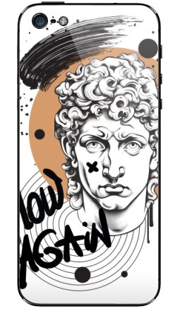 Гранж Адам - Виниловые наклейки на iPhone 5 - купить в Москве