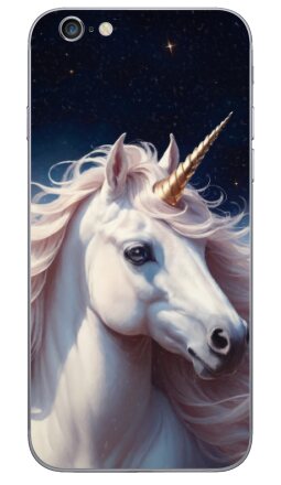 Величественный белый единорог с розовой гривой - Виниловые наклейки на iPhone 6, 6s - купить в Москве, страница 3