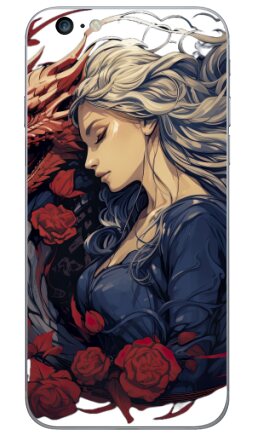 Дракон и Красавица: Гармония Сил и Красоты - Виниловые наклейки на iPhone 6 plus - купить в Москве, страница 10