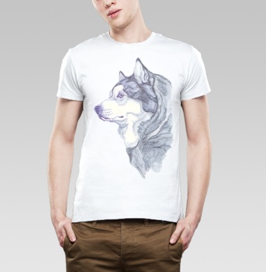 Аляскинский маламут - Магазин футболок LusineSaponjan - Дизайнерские принты