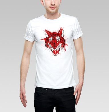 Оскал тигра - Магазин футболок BlackDragon