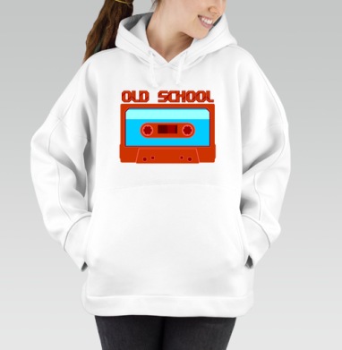 Яркая ретро аудиокассета OLD SCHOOL – стиль и ностальгия - Футболки от Игоря Пташинского
