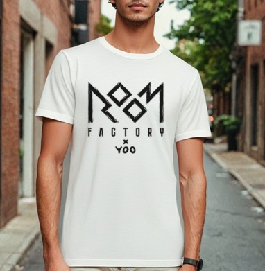Room Factory / Фабрика комнат, Футболка мужская Base белая